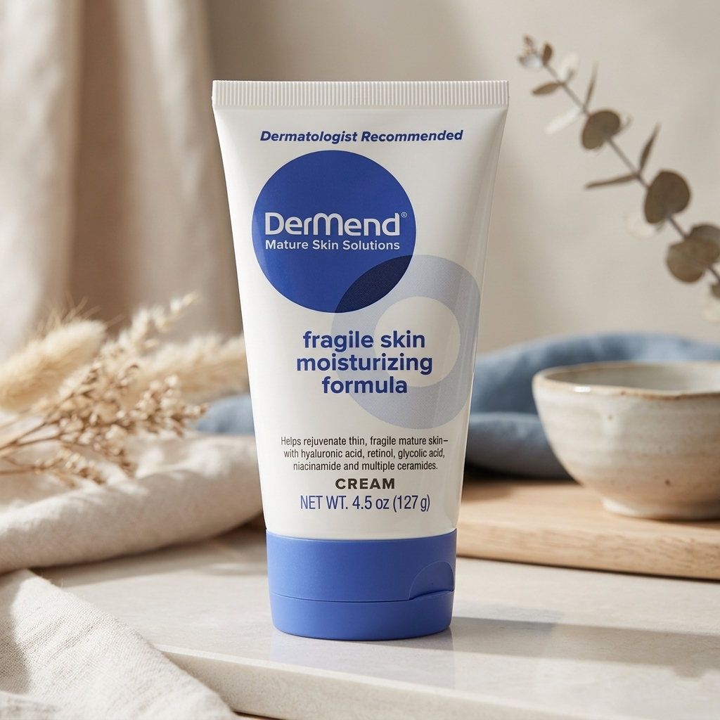 Dermend Fragile Skin Moisturizer 4.5oz Strengthen Tighten Mature Skin