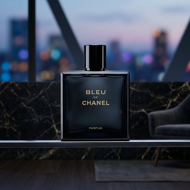 Bleu De Chanel Parfum for Men 3.4oz / 100ml Authentic New Factory Sealed