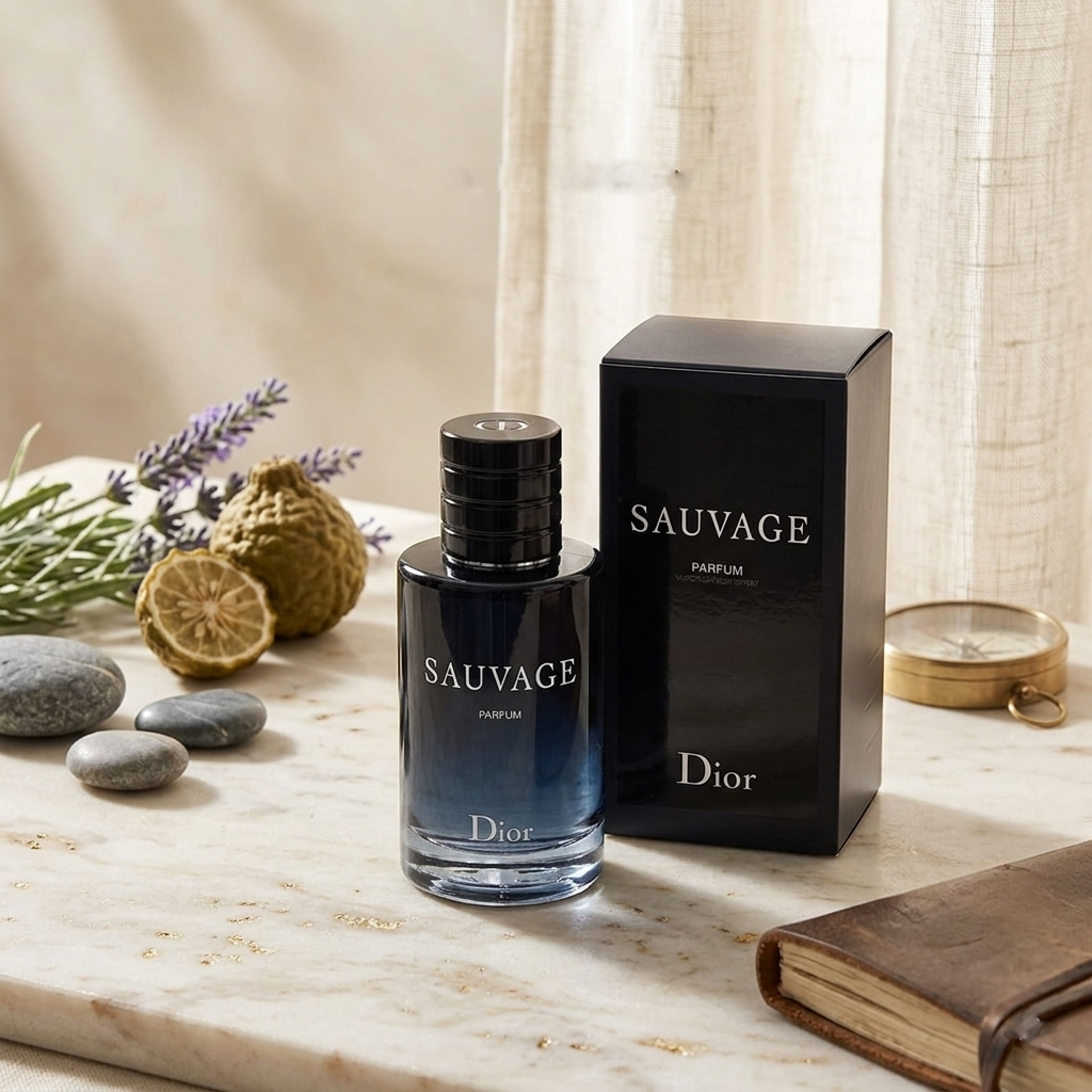 Sauvage Parfum by Christian Dior for man 3.3 / 3.4 oz New in Box