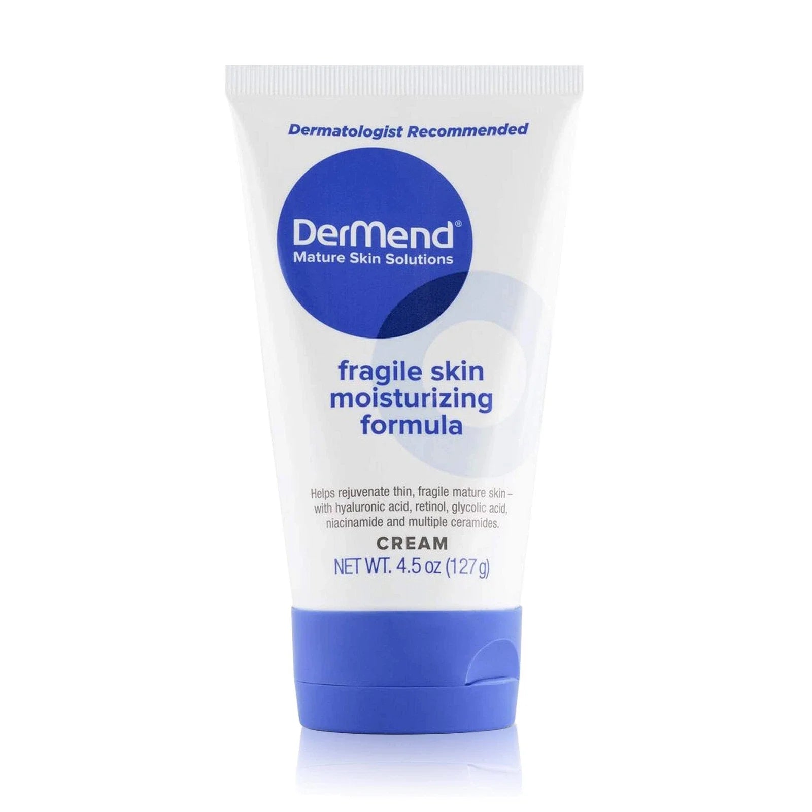 Dermend Fragile Skin Moisturizer 4.5oz Strengthen Tighten Mature Skin