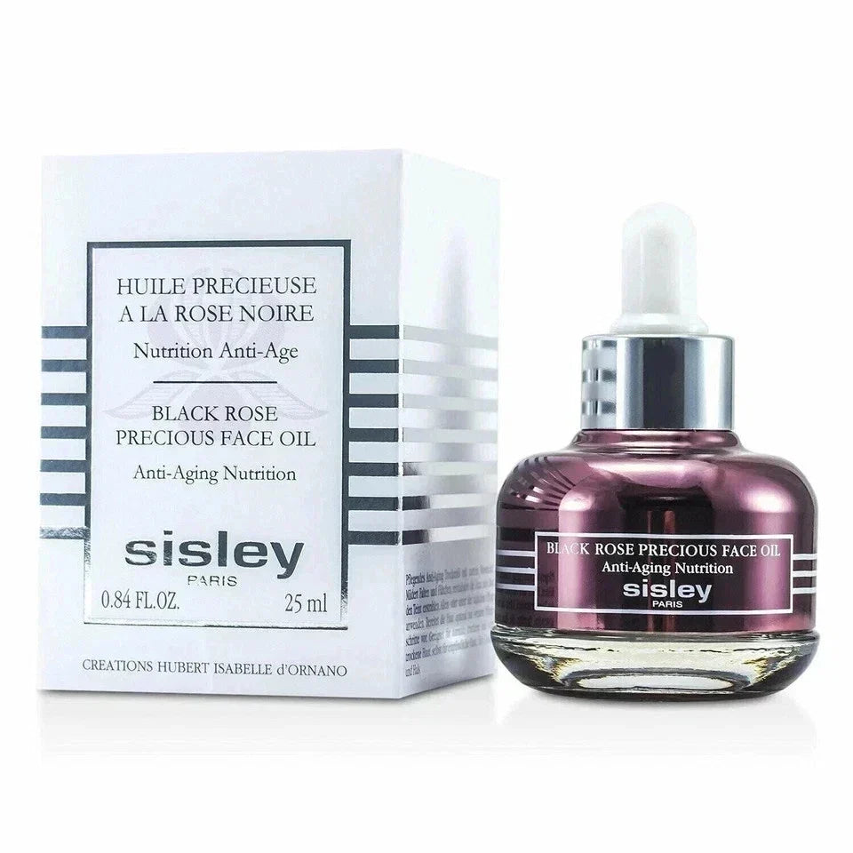 Sisley Black Rose Precious Face Oil Anti-Aging Nutrition 0.84oz./25ml New In Box