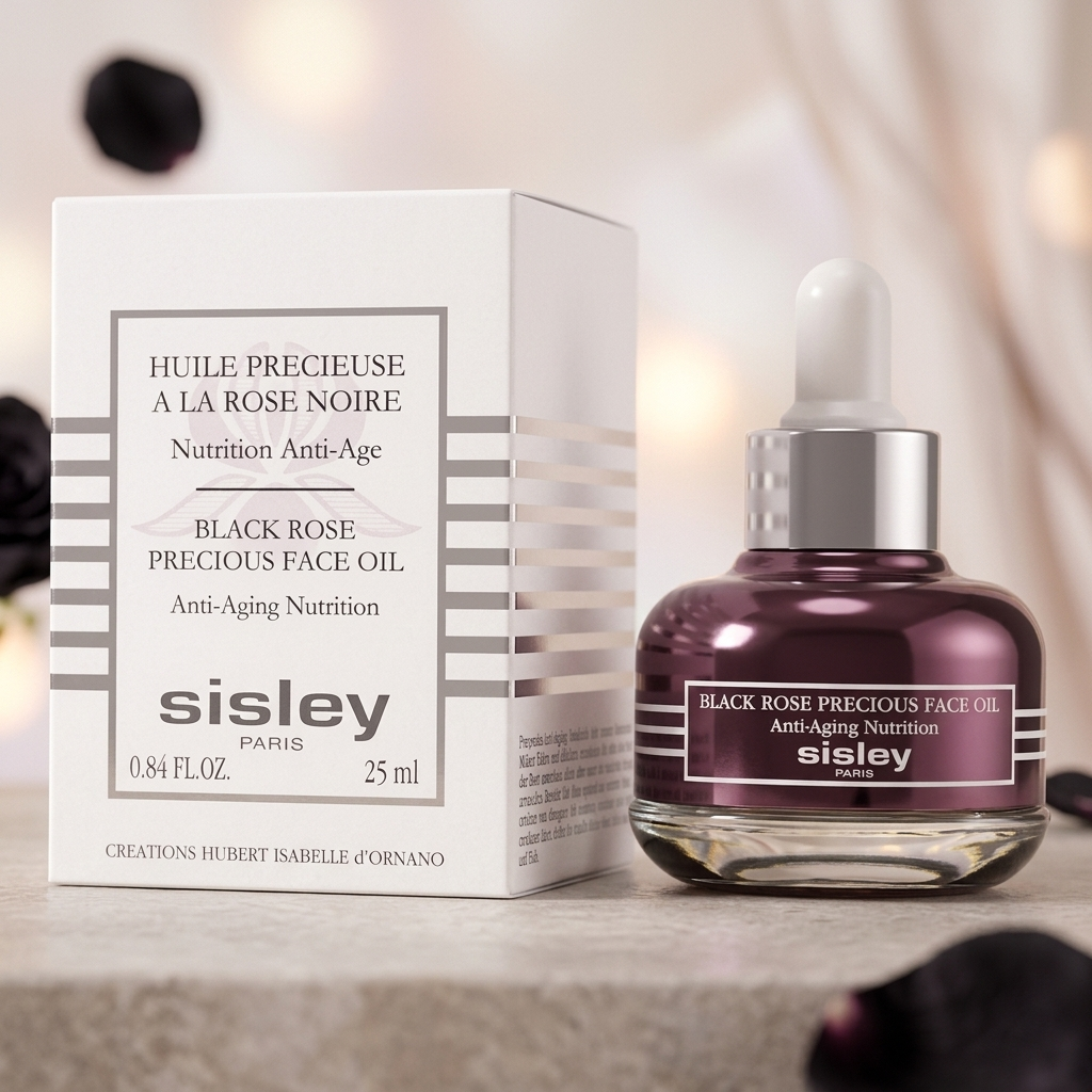 Sisley Black Rose Precious Face Oil Anti-Aging Nutrition 0.84oz./25ml New In Box