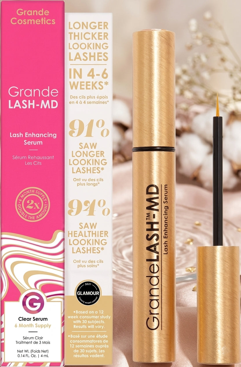 New Packaging GrandeLASH-MD Grande Lash Eyelash Enhancing Conditioning Serum 4ml