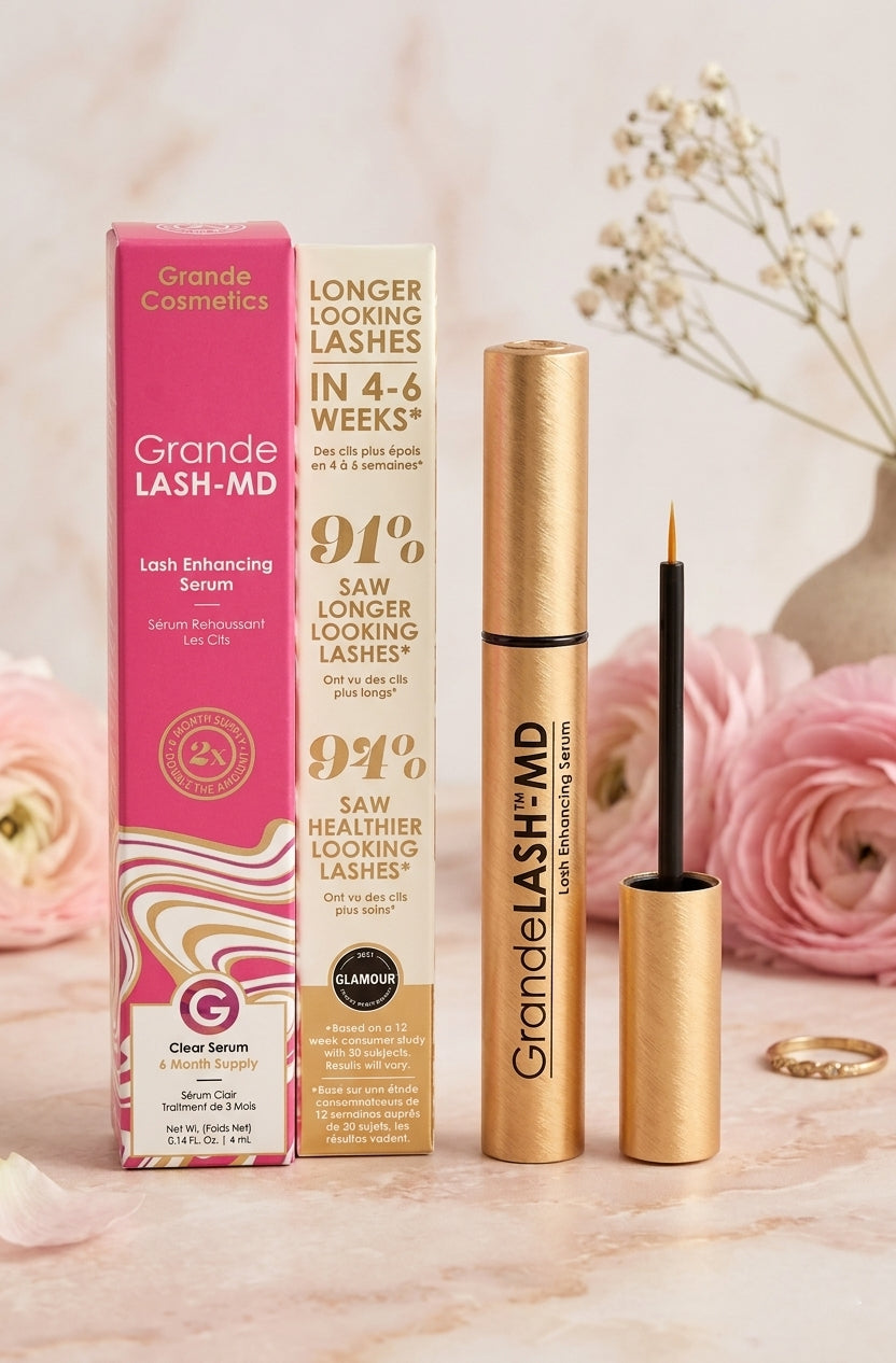 New Packaging GrandeLASH-MD Grande Lash Eyelash Enhancing Conditioning Serum 4ml